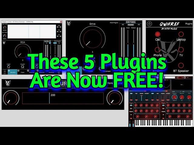 5 Cool VST Plugins Are Now FREE (Effects & Instrument) by KiTiK - Music Production Vsts