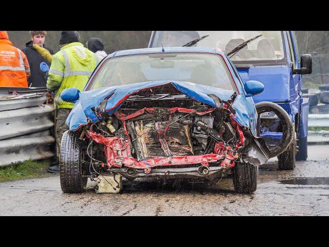 Nudge And Spin Banger Racing Angmering Oval!