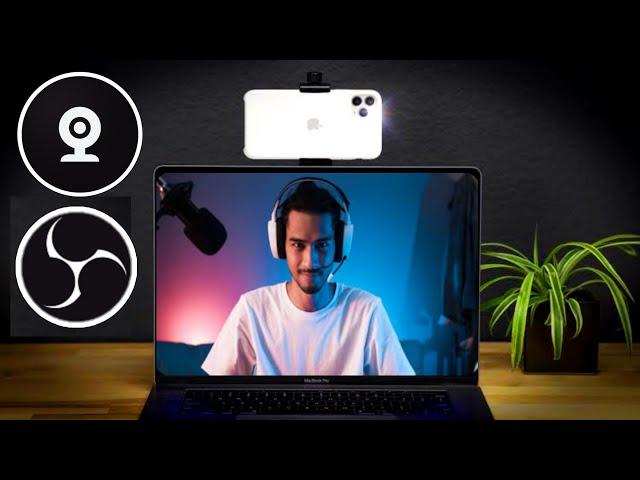 How To use Your Phone as A Webcam in OBS STUDIO_DROID CAM OBS