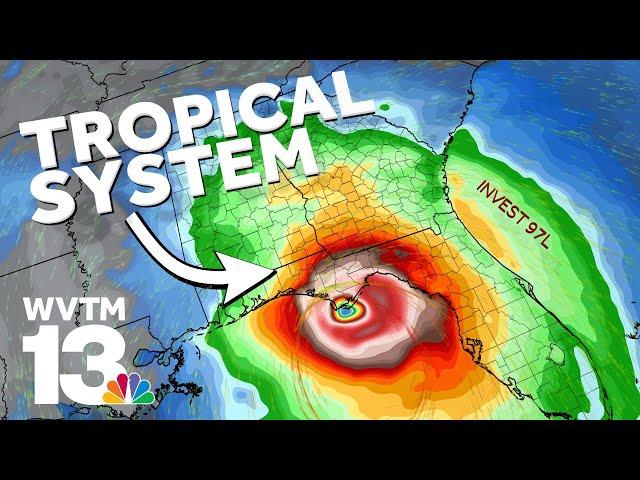 Tropical Development in the Gulf could impact the Florida, Alabama, or Mississippi Gulf coast by ...