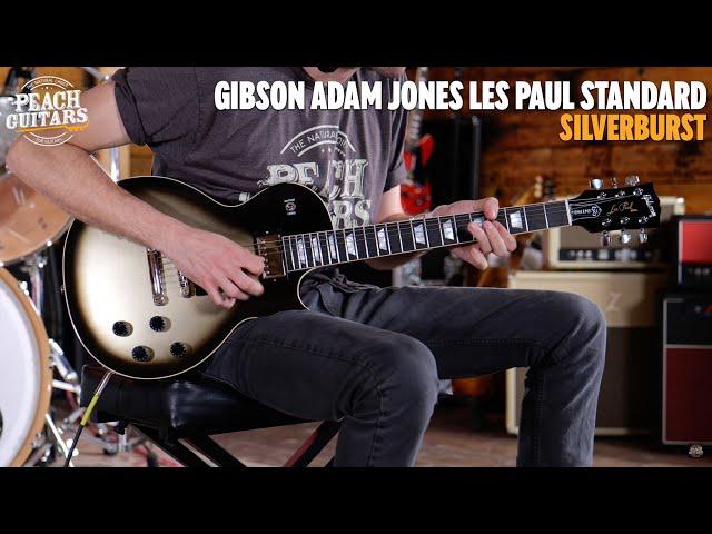 No Talking...Just Tones | Gibson Adam Jones Les Paul Standard Silverburst