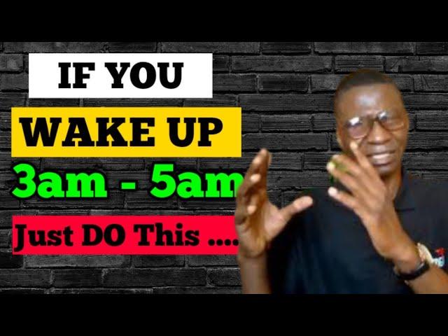 The Power of 3am - 5am. This will Change Your Life @SMARTIDEATV99