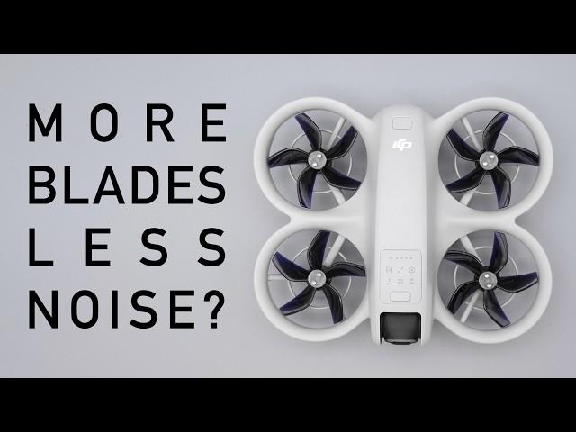 More Blades Less Noise | DJI Neo | T-Mount Propeller Adapter