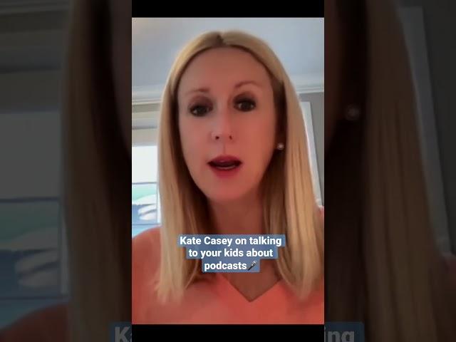 Brilliant idea on getting your kid interested in podcasting from Kate Casey! #shorts #parenting
