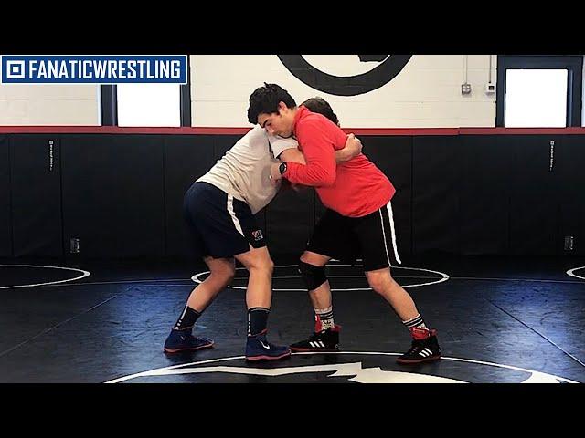 Inside Trip Wrestling Takedown From Over / Under Position With Dan Vallimont