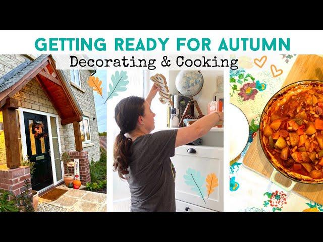 GETTING READY FOR AUTUMN I Decorating Our Home | Food Shopping | Cozy One Pot Dinner