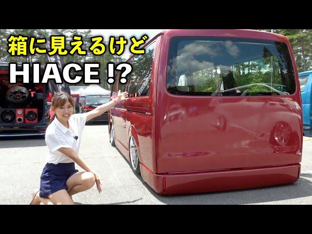 テールもミラーも何もない！引き算することにこだわった着地USカスタム200系ハイエース/TOYOTA HIACE US CUSTOM[#97]