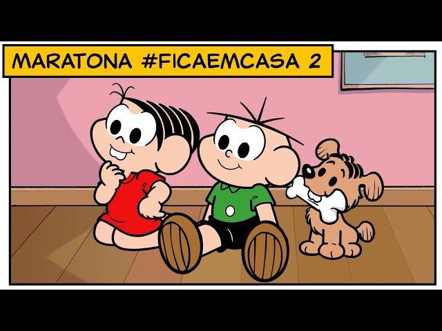 Maratona em Casa com a Turma parte 2 #FicaemCasa   | Turma da Mônica