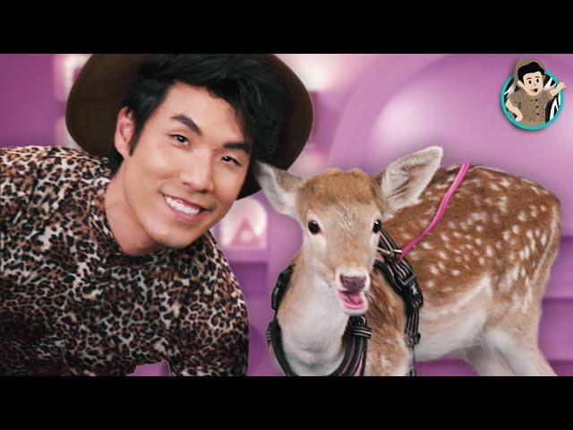 Eugene Gets Surprised By A Baby Deer 