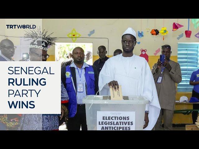 Ruling party declares victory in Senegal elections