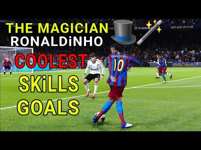 PES 2021Ronaldinho Coolest Skills & Goals 🪄 The Magician