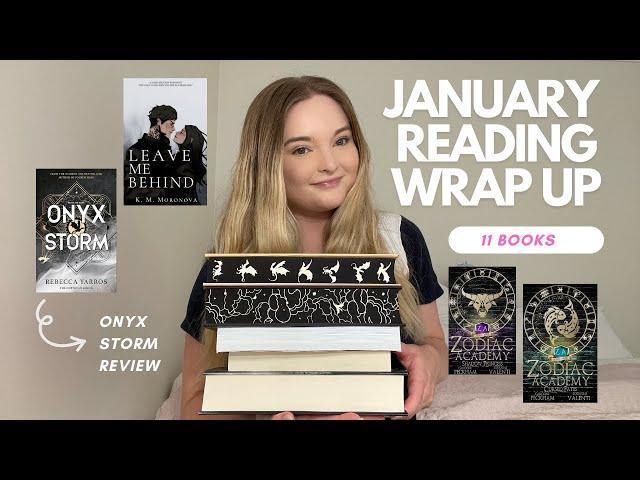 january reading wrap up + my spoiler free review of Onyx Storm