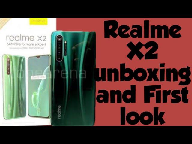 Realme X2 unboxing and first look impression