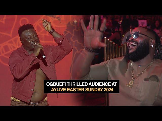 Ogbuefi Thrilled Audience At AY Live Easter Sunday 