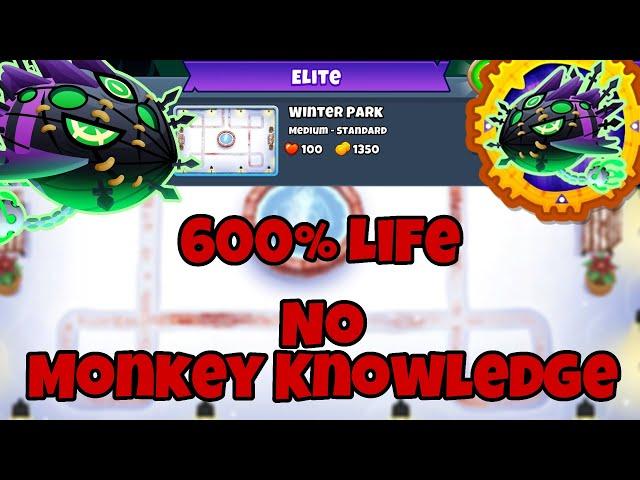 ELITE Lych Tutorial || No Monkey Knowledge || Winterpark BTD6