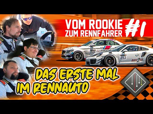 Das erste Mal im Rennauto - Nürburgring GP-Strecke | Vom Rookie zum Rennfahrer #1 | Team mcchip-dkr