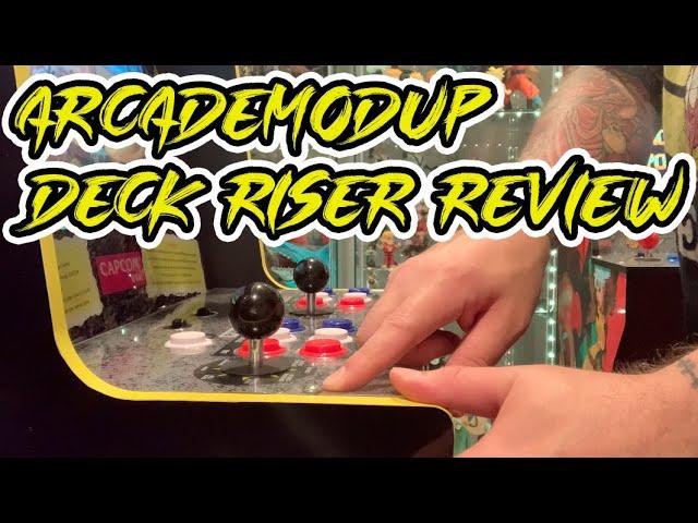 Review for the Arcade1Up Legacy Cabinet Control Panel Riser from ArcadeModUp