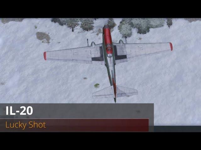 World of Warplanes | IL-20 | Lucky Shot | Tier VIII | Attack Aircraft