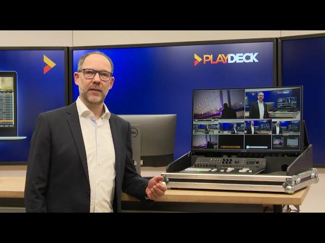 PLAYDECK - Professional Video Playout Software for Windows - Full Introduction 2021