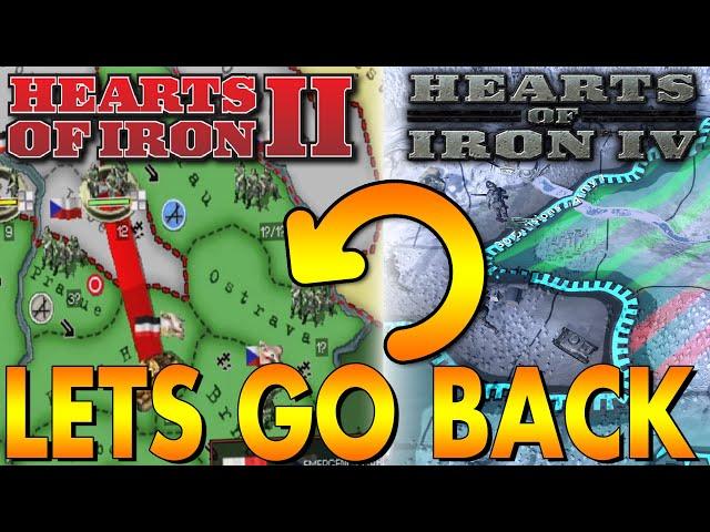 THIS IS HEARTS OF IRON 2! THE BEST GAME YOU'VE NEVER SEEN! - HOI4 But It's 2005