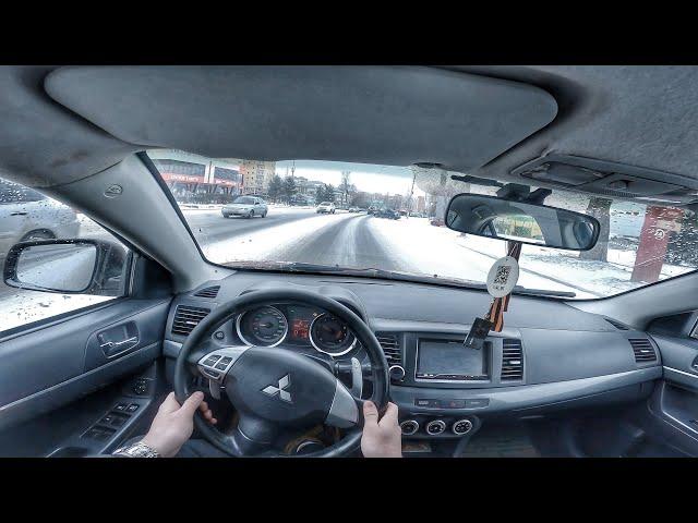 ЗА РУЛЕМ / MITSUBISHI LANCER X [2.0 150л.с]  / POV TEST DRIVE / ТЕСТ ДРАЙВ ОТ ПЕРВОГО ЛИЦА