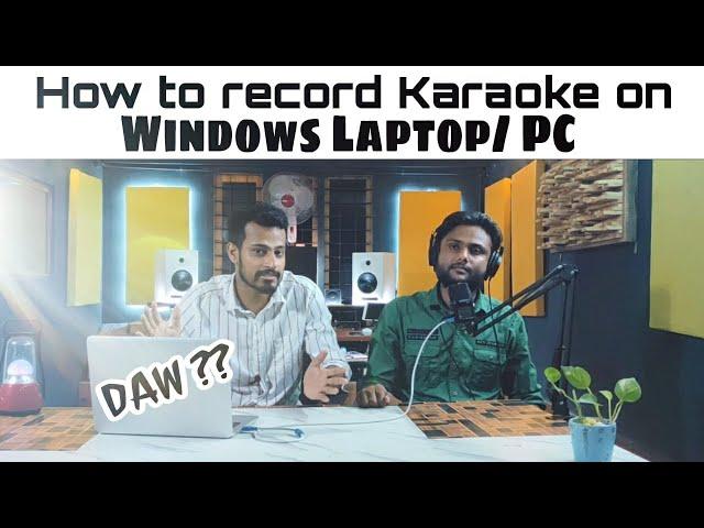 How to Record Karaoke on Laptop/PC ? | Malayalam | Recording Software/DAW | Studio One |