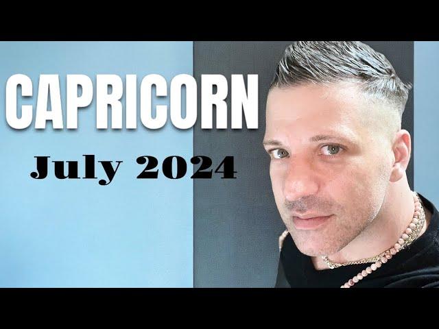 CAPRICORN July 2024 ️ OMG! Every CAPRICORN Should Watch This Video - Capricorn July Tarot Reading