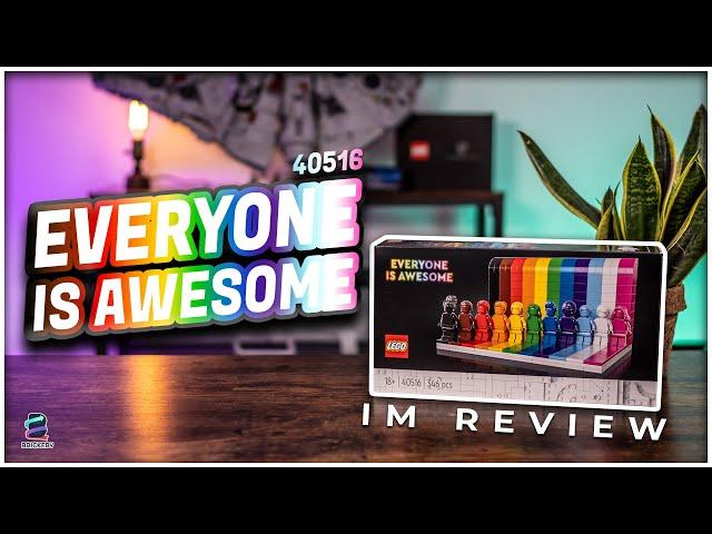 LEGO 40516 - Everyone Is Awesome im Review - Großartiges Set und tolle Message!