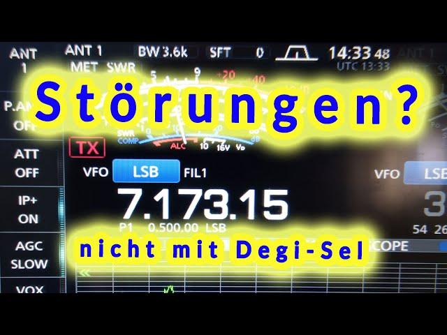 Störungen? Nicht mit DIGI SEL. Bester Empfang für den Amateurfunk mit dem Icom IC-7610