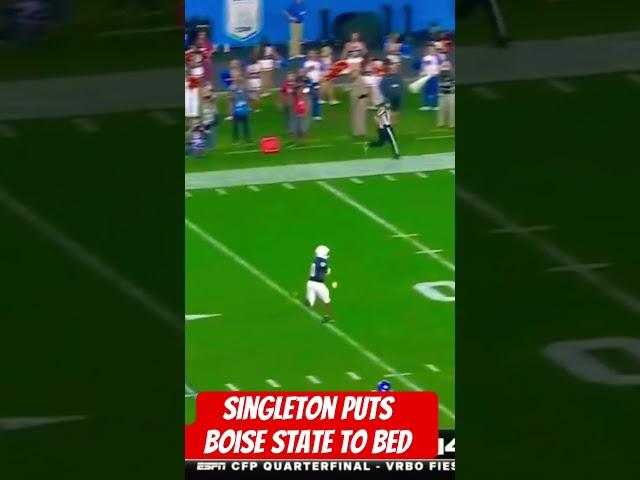 Singleton puts boise state to bed