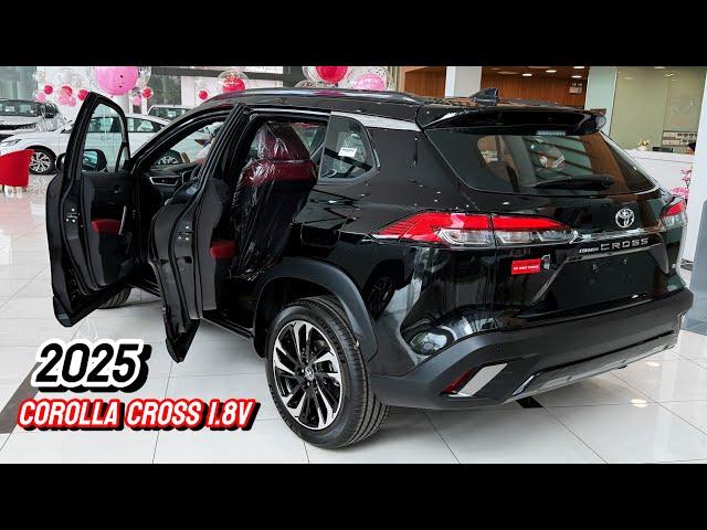 New Toyota Corolla Cross ( 2025 ) - 1.8V Luxury Compact SUV | Black Color