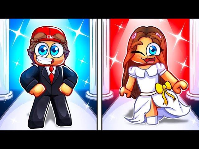 Le mariage de Talcado et sa FanGirl sur Dress To Impress Roblox !