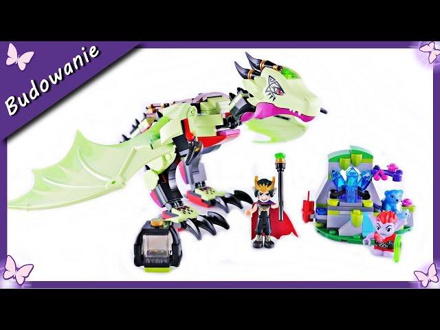 Zły smok Króla Goblinów - klocki Lego Elves 41183 Układanie Speed Build Timelapse