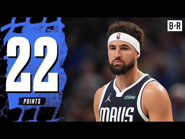 Klay Thompson Puts Up 22 Points, 6 Three-Pointers in Mavs Debut