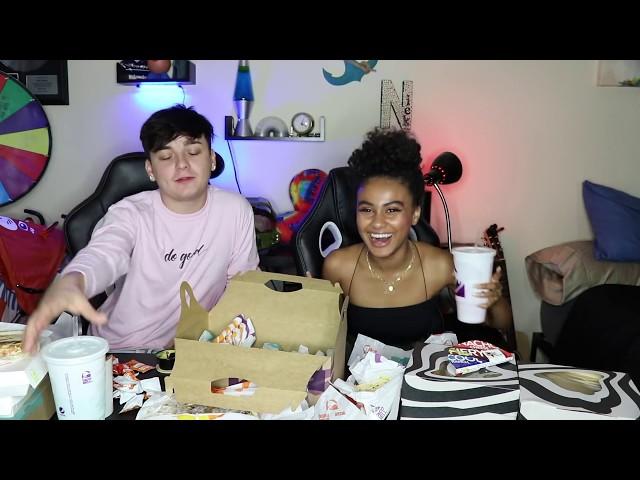 messy taco bell mukbang ft. nick bean