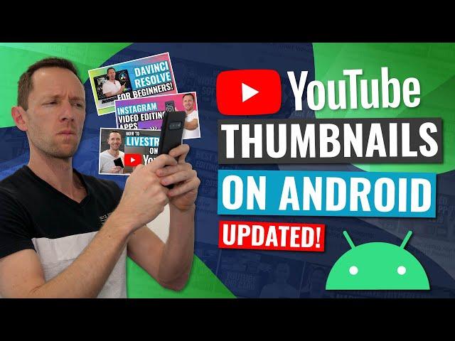 How To Make YouTube Thumbnails On Android (UPDATED!)