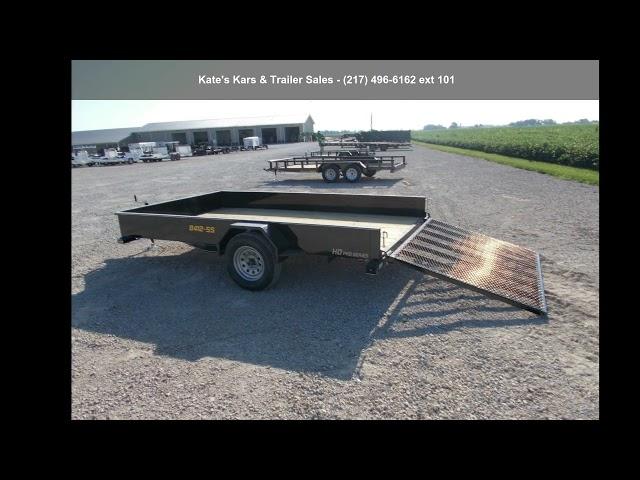 2022 Doolittle Utility Trailer 84X12 Solid Side Single Ax...