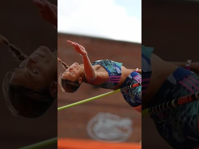 World #1 Heptathlete Anna Hall uses self-talk to sail to 6’2” (1.89m)  #olympics #athletics #track