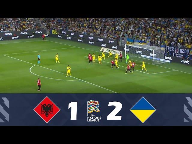 Албания – Украины [1-2] | Лига наций УЕФА 2024/25 | Основные моменты матча!