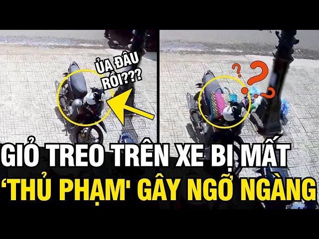 Mới quay ra quay vô đã MẤT CHIẾC GIỎ, cô gái tức giận check camera thì NGỠ NGÀNG | Tin Ngắn 3 Phút