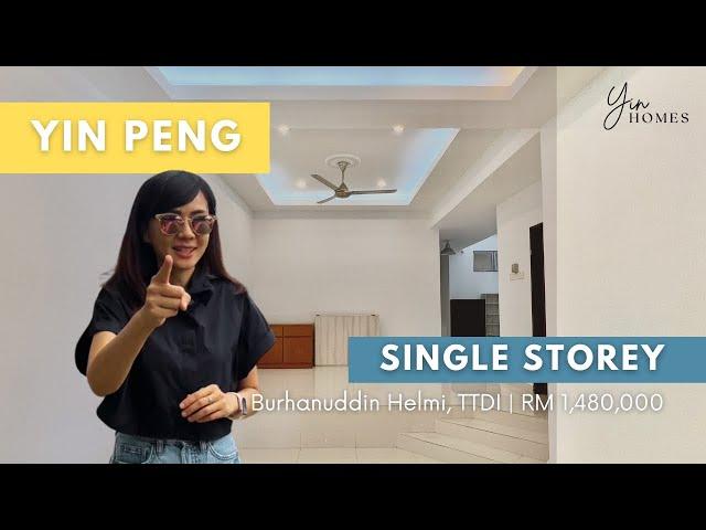 HOME REVEAL #29 | BURHANUDDIN HELMI | SINGLE STOREY | RM 1,480,000 #ttdi