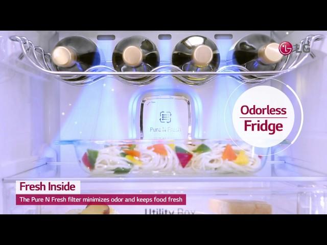 [LG Home Appliance] InstaView Door-in-Door™ with Pure N Fresh / Knock Twice, See Inside