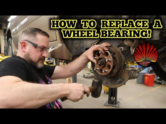 How to replace a wheel bearing