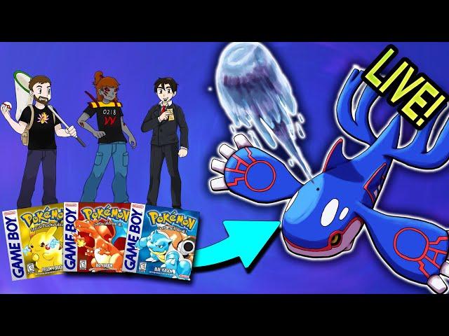 How Fast Can I Beat Pokemon Red and Blue with Kyogre Only? Featuring. Scott & Speed