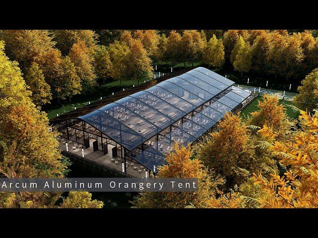 Arcum Aluminum Orangery | High-End Outdoor Event Tent | Luxury Wedding Tent - Liri Tent