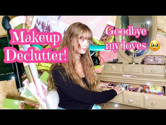 MAKEUP COLLECTION DECLUTTER! | Let's do this Together 