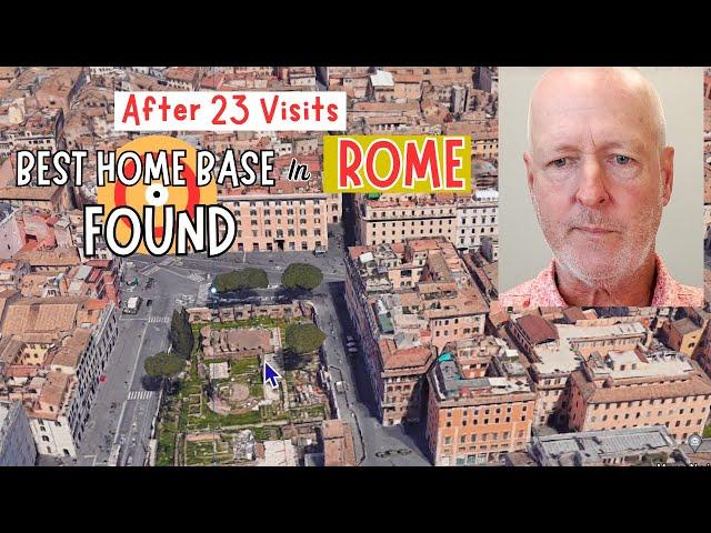 Rome's Best Location to Stay Finally Determined After Several Attempts.