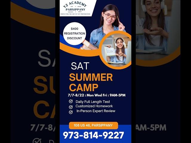 Transform Your SAT Journey This Summer!