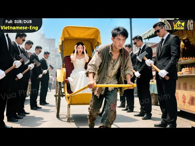 The warrior pulled a rickshaw to the tycoon's house to propose but was humiliated by all.