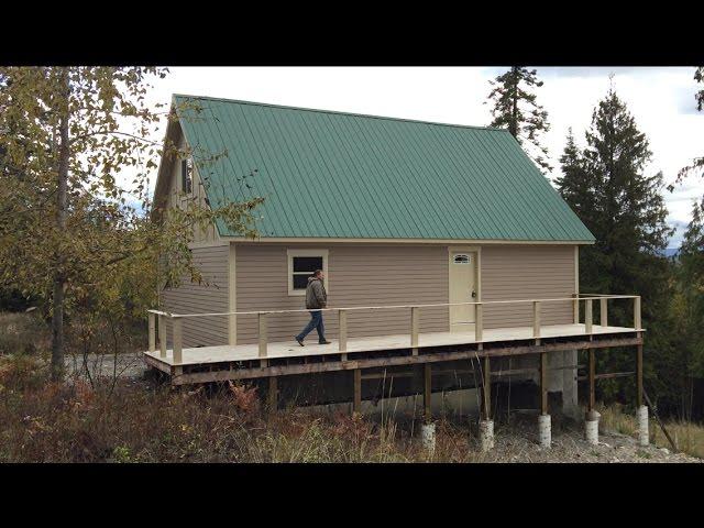 360° view of Chris Walsh's off grid property